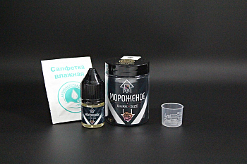 Ароматизатор DARK X SIZE XL MEDIUM+ "Мороженое" (на 100мл) +флакон 100мл